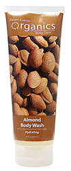 Desert Essence Body Wash Almond 8 OZ